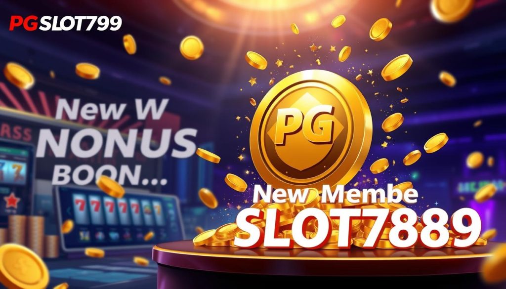 โบนัสสมาชิกใหม่ PG SLOT789